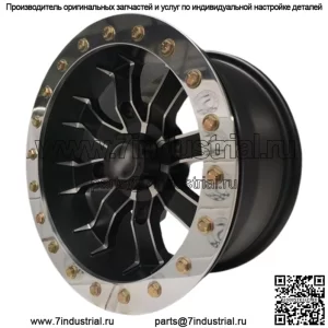литой обод ATP AR640 beadlock 12x7 смещение 4+3 разноширокий 4/136 Can-am