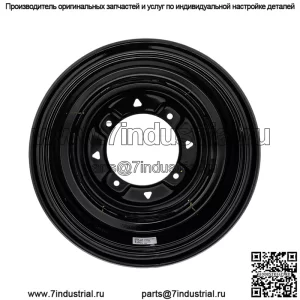 Polaris 1523451-067 Черный передний диск колеса 12x6 Ranger Sportsman EV 500 570 700