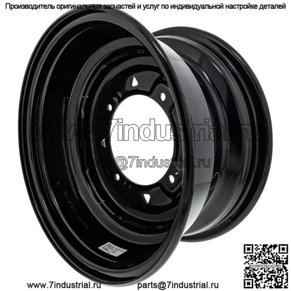 Polaris 1523451-067 Черный передний диск колеса 12x6 Ranger Sportsman EV 500 570 700 - Image 2