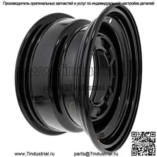 Polaris 1523451-067 Черный передний диск колеса 12x6 Ranger Sportsman EV 500 570 700 - Image 4
