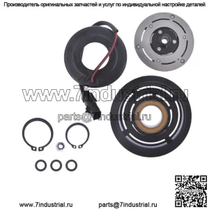 Для 1994 1995 1997-2001 Dodge Ram 1500 5.9L AC компрессор сцепления комплект шкив катушка