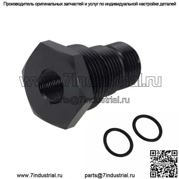 Адаптер масляного фильтра 3 в 1 1/2-28 - Image 2