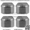 Гайка переднего/заднего колеса для Honda FourTrax 300 1988-1997 / 90314-VM0-771 - Image 4