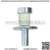 Болт фиксатора дверного замка 9601750 подходит для 1983-1986 Chevrolet C10 2-дверный пикап