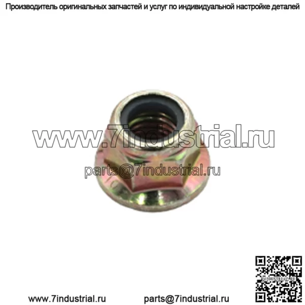 ГАЙКА FLG- M12X1.75- НЕЙЛОН GR 10
