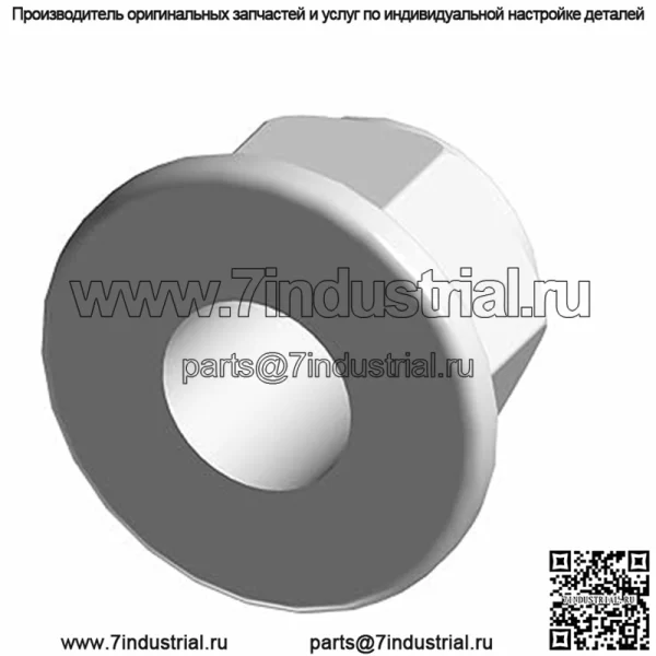 Гайка с нейлоновой вставкой Polaris Ranger, оригинальная деталь OEM 7547475, кол-во 1
