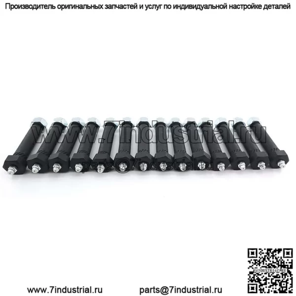 Болты из пружинной стали со смазкой, 3 дюйма, 14 шт. - Image 4