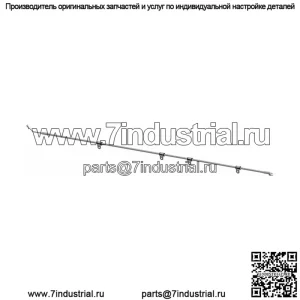 Тормозная магистраль Polaris Ranger, оригинальная OEM-часть 1912823, кол-во 1