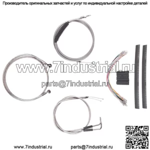 Комплект из нержавеющей стали и тормозной магистрали 16" Apes 2007-2015 Harley Softail без ABS (для: Harley-Davidson)