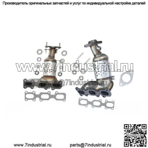 Для Ford Explorer 3.5L V6 2013-2019 гг., пара, ряд 1 и 2, коллектор, каталитический нейтрализатор