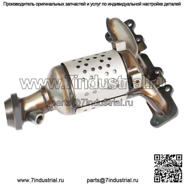 Для Ford Explorer 3.5L V6 2013-2019 гг., пара, ряд 1 и 2, коллектор, каталитический нейтрализатор - Image 3