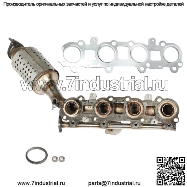 Выпускной коллектор с каталитическим нейтрализатором справа для Toyota Lexus 4.7 2005-2009 гг. - Image 2