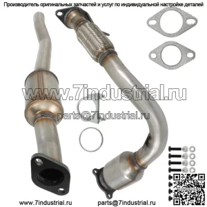 Для 2010-2014 GMC Terrain SLT SLE 4-дверный 2.4L каталитический нейтрализатор передний задний
