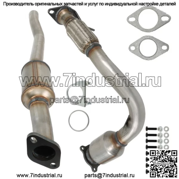 Для 2010-2014 GMC Terrain SLT SLE 4-дверный 2.4L каталитический нейтрализатор передний задний