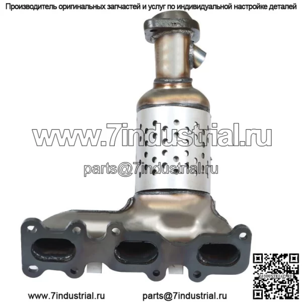 Правый выпускной коллектор каталитический нейтрализатор RH для Ford Lincoln 2013-2015 гг. - Image 4