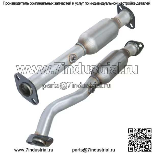 Для Nissan Titan 5.6L 2004-2015 Коллекторные каталитические нейтрализаторы передние и задние все 4 - Image 2