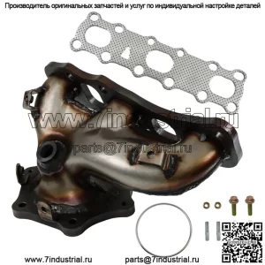 Для 2014-2020 INFINITI QX60 V6 3.5L левый выпускной коллектор с прокладкой