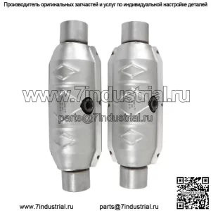 Для Ford F-150 5.4L 5.0L V8 2.5" Впускной/выпускной каталитический нейтрализатор и тепловой экран