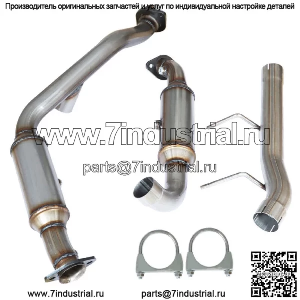 Для Ford F-150 5.0 V8 2011-2014 каталитический нейтрализатор со стороны водителя и пассажира