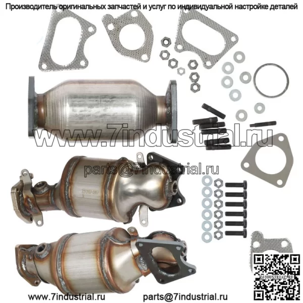 Для 2005-2007 Honda Odyssey 3.5L каталитический нейтрализатор 16450 16451 16351 3 шт.