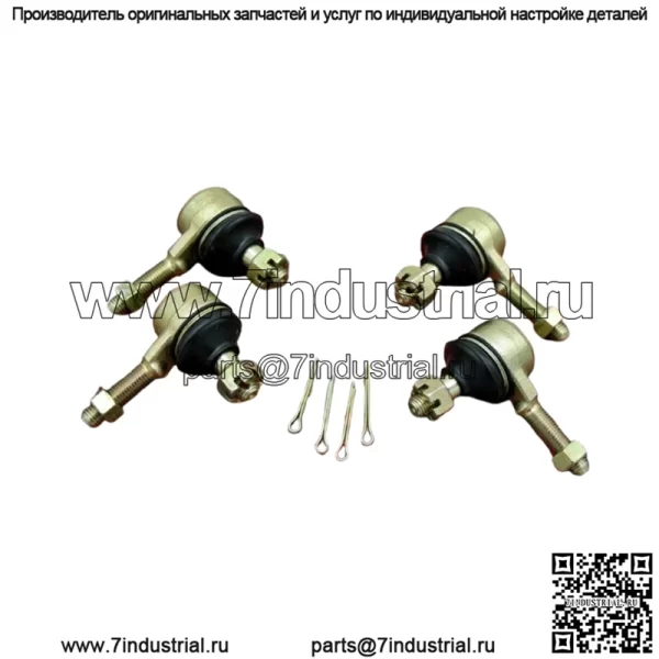 4 НОВЫХ шаровых шарнира наконечника рулевой тяги Yamaha Banshee Raptor 660 Warrior Blaster Kodiak