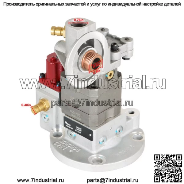 Топливный насос для двигателя Cummins N14, M11, QSM11 ISM11 с основанием - Image 3
