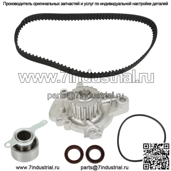 Комплект ремня ГРМ с водяным насосом для Honda Civic 1.6L SOHC D16Z6 1992-1993-1995 гг.