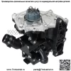 Для VW Jetta GLI GTI Passat Audi A4 A6 2.0L 2012-2021 Термостат и водяной насос