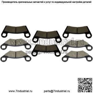 Передние и задние тормозные колодки для Polaris RZR 800 EFI 2008-2014