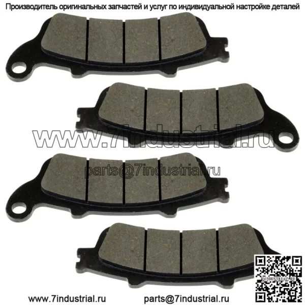 Передние тормозные колодки для Honda NRX1800 Valkyrie Rune 1800 2004-2005 - Image 3