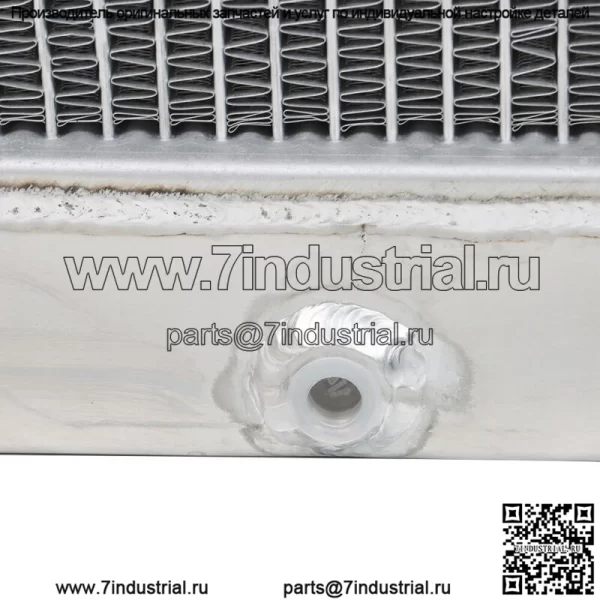 3-рядный алюминиевый радиатор для грузовика Chevy C10 C20 C30 K10 1963-1966 V8 CC284 - Image 4