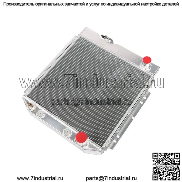 Алюминиевый сердечник радиатора 3 ряда для 1960-1966 Ford Mustang Falcon / Mustang / Comet - Image 3