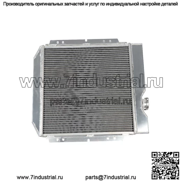 Алюминиевый сердечник радиатора 3 ряда для 1960-1966 Ford Mustang Falcon / Mustang / Comet - Image 4