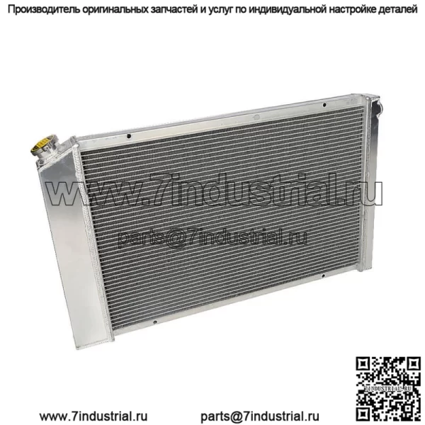Для Chevy 1970-81 Camaro/ 1978-87 Monte Carlo 3-рядный алюминиевый радиатор + кожух вентилятора - Image 4