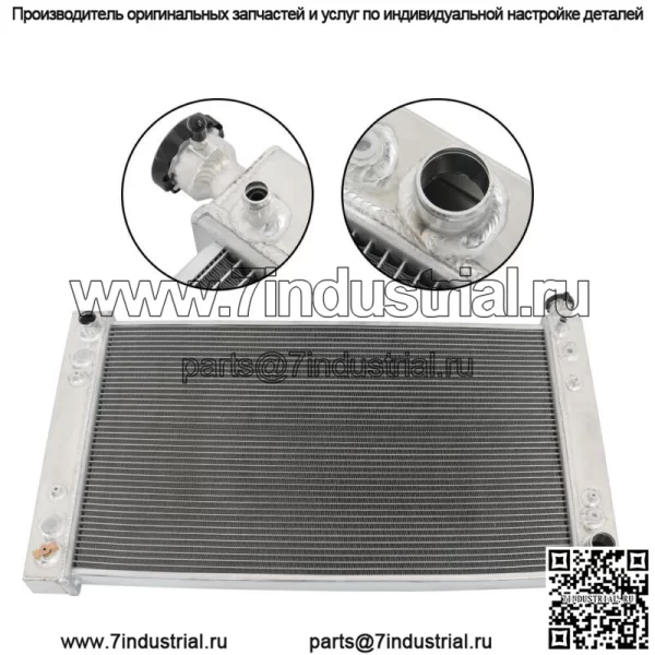 3-рядный радиатор для пикапа Chevy C/K GMC 1500/2500/3500 Suburban Truck 1988-1995 гг. - Image 2