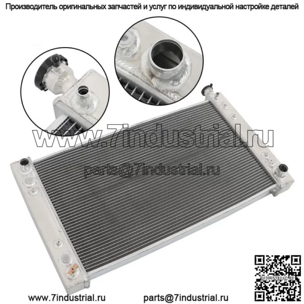 3-рядный радиатор для пикапа Chevy C/K GMC 1500/2500/3500 Suburban Truck 1988-1995 гг. - Image 3