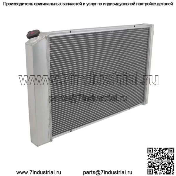 Для 73-87 Chevy Truck 73-1991 Blazer 19 x 28-1/4"-Core 3-ROW алюминиевый радиатор - Image 3