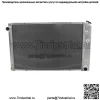 Для 73-87 Chevy Truck 73-1991 Blazer 19 x 28-1/4"-Core 3-ROW алюминиевый радиатор - Image 4