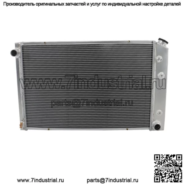 Для 73-87 Chevy Truck 73-1991 Blazer 19 x 28-1/4"-Core 3-ROW алюминиевый радиатор - Image 4