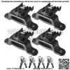 Для Ford F150 F250 4X Box Tie Down Truck Bed Cleats Lock FL3Z99000A64B 2015-2020 гг.