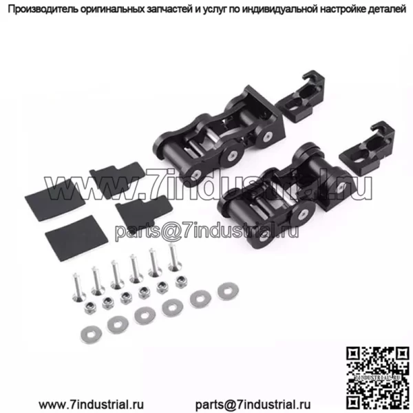 07-17 Замок капота Wrangler JK #черный
