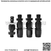 Регулируемый комплект регулятора давления топлива 100psi манометр AN6 фитинг черный универсальный - Image 3