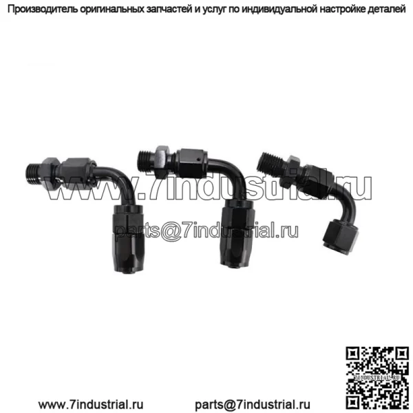 Регулируемый комплект регулятора давления топлива 100psi манометр AN6 фитинг черный универсальный - Image 4
