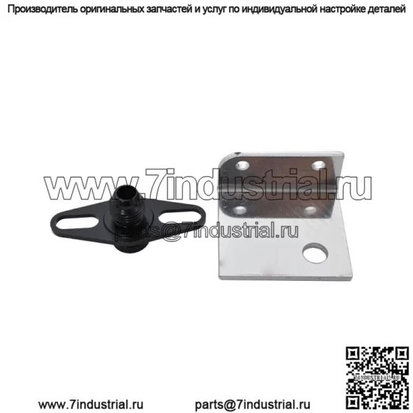 Регулируемый комплект регулятора давления топлива 100psi манометр AN6 фитинг черный универсальный - Image 5