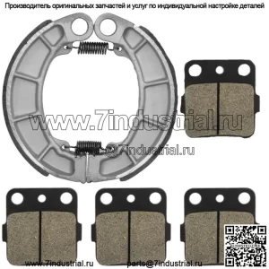 Передние тормозные колодки и задние колодки для Honda TRX420FPM TRX420TE TRX420TM 2007-2018