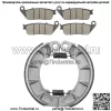 Передние тормозные колодки и задние тормозные колодки для Honda VF750C VF750C2 Magna 750 97-03