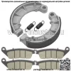 Передние тормозные колодки и задние тормозные колодки для Honda VF750C VF750C2 Magna 750 97-03 - Image 4