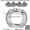 для Honda XR250R 1984 1985 1986 1987 Передние тормозные колодки и задние тормозные колодки