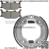 Передние тормозные колодки и задние тормозные колодки для Yamaha XV250 V-Star 250 2008-2020