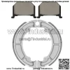 для Kawasaki KZ305 KZ 305 CSR LTD 1981-82 1987-88 Передние тормозные колодки и задние колодки